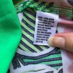 Crown & Ivy crown & ivy Womens Blouse Size Small Pink Navy Green White Lace Peasant Preppy Photo 9