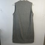 Norma Kamali  Size M Dress V-Neck Sleeveless Sweatshirt Tunic Gray Pocket Women’s Photo 8