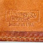 Dooney & Bourke Vintage All Weather Leather Checkbook Wallet, Taupe/British Tan Photo 8