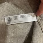 Eileen Fisher Natural Lightweight Organic Linen Sparkle Dress Sz Small Tunic Photo 4