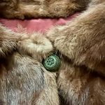 Glemaker Furd Glemaker Furs Brown Genuine Mink Jacket Coat Outwear Size M Vintage Mint Photo 3