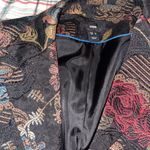 H&M  Black Floral Blazer Photo 8