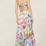 PatBO Bloom Cutout Maxi Dress White Size 4 Photo 4