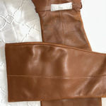 Linea Paolo Kamile Knee High Almond Toe Leather Tan Riding Boots(Size 9M) Photo 6