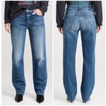 đź’•MOTHER SUPERIORđź’• Thrasher Skimp Jeans ~ It's A Small World 31 NWOT Blue Photo 8