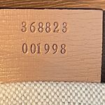 Gucci  Bamboo Pink and Beige Floral Leather 2 Way Handbag - Preowned Photo 11