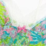 Lilly Pulitzer Hanky Panky X  Lace Slip Chemise Floral Multicolor Coastal Preppy Photo 6