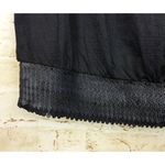 Diane Von Furstenberg  Women Black Silk Blend Sequin Trim Tank Top Sz L Gothic Photo 4