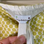 Margo Belle Designs Women’s drawstring print skirt mushroom green yellow large Photo 4