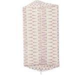 Dance Happy NWT Large Geometric Pattern Cotton Canvas Flat Base Open Tote Bag Photo 4