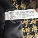 ZARA NWT Tweed Houndstooth Cropped Textured Blazer Jacket Women's Brown Size L Photo 7