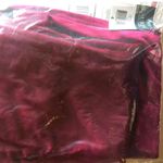 Lauren Ralph Lauren LRL women's magenta PURPLE JAM stretch velour pants 29x28 Size 4 Photo 5