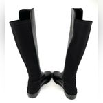 Stuart Weitzman  Keelan Black Leather Knee High SW Logo City Boots Size US 5 Photo 3