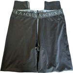 Women's Acrux Black Roadrunner Spandex Leggings Size Medium EUC #6287 Photo 0