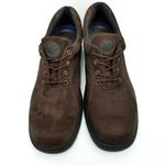 Clarks  Springers Oxford Suede Leather Lace Up Shoes Brown Round Toe Size 8 Photo 3