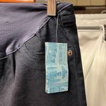 Old Navy  Full Panel Maternity‎ Jeans Womens 4 The Rockstar Flare Dark Wash New Photo 12