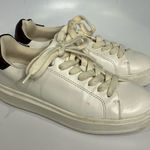 ZARA white faux leather sneakers size 37 Photo 0