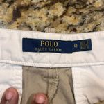 Ralph Lauren Polo  Shorts Women’s‎ 12 Beige Chino Khaki Pony Classic Casual Photo 2