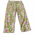 Jones New York Vintage Sport Bold Floral Capri Stretch Pants Photo 1