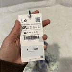 ZARA NWT Mini Pastel Tie Dye Print Skater Skirt Women’s Size XS Photo 3