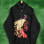Korn Follow The Leader Nu Metal Band Zip-Up Hoodie Size Extra Large Photo 0