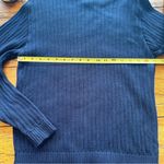 Pendleton  Navy Ribbed Long Sleeve Turtleneck Sweater Size Medium Great C… Photo 5
