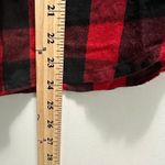 44°North Red Black Buffalo Plaid Flannel Shirt Womens Small Button Photo 5