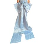 Faeriesty mermaid prom gown with detachable bow Blue Photo 13