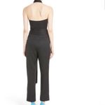 Diane Von Furstenberg DVF Polka Dot Halter Straight Leg Jumpsuit Size 10 Silk‎ Blend Photo 1