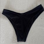 MONTCE Black Rib Lulu Bikini Bottom, Size Medium, Black Rib, $96 Photo 9