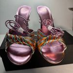 Marc Fisher LTD Lace-Up Heeled Sandals Brista casual summer style party wedding Photo 4