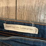 Pilcro and the Letterpress Pilcro Flare Leg Jeans Patchwork Pockets High Rise Denim Size 26 Photo 4