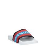 Opening Ceremony  White Rubber Printed Ace Pool Slides / Sandals 8 NIB Photo 4