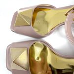 Valentino Garavani VALENTINO One Stud 90 Leather Sandal Heels Pumps in Pink Size EU 36.5 US 6.5 Photo 6