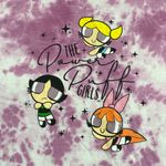 The Power Puff Girls Carton Network Tie Dye Tee M Photo 1