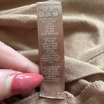 SKIMS Boyfriend light brown long sleeve t-shirt top size M Photo 7