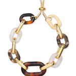 Inc International Concepts Resin Link Slider Bracelet in Gold Photo 0