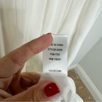 Lulus  Awaken My Love White Long Sleeve Lace Maxi Dress Photo 8