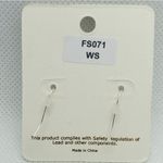 NWT Rue27 Silver Dangling Leaf Earrings Photo 2