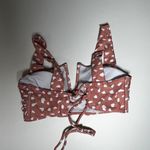 Two Piece Corset High Waist Swimsuit New S Pink Photo 2