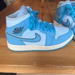 Nike Air Jordan 1 Mid Women’s Ice Blue Photo 2