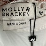 Molly Bracken : White Lace Back Top- M Photo 1