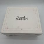Alexander McQueen $1090 Boxer Dog Calf White Leather Platform Boots NWB 38/8 Photo 9