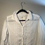 American Eagle y2k American-eagle-outfitters Women's White Cardigan Size Large Longsleeve Photo 1