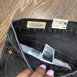 Levi's  premium 501 black/ Gray Straight women’s Jeans Photo 4