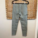 Anthropologie NWT  Jefferson Moto Olive Green Zip Leg Cargo Style Jeans Size 26 Photo 10