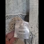 House of Harlow 1960 Open Front Wrap Knit Sweater Size Large White Photo 3