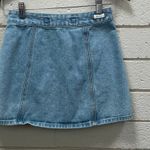 Brandy Melville Denim Jean Mini Skirt one size Photo 6