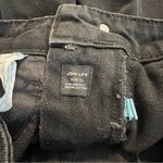 ZARA black jeans cotton high rise tapered leg 4 Photo 6