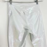 Zyia  Active White Unicorn Luxe Iridescent 7/8 Legging Size 6-8 Photo 7